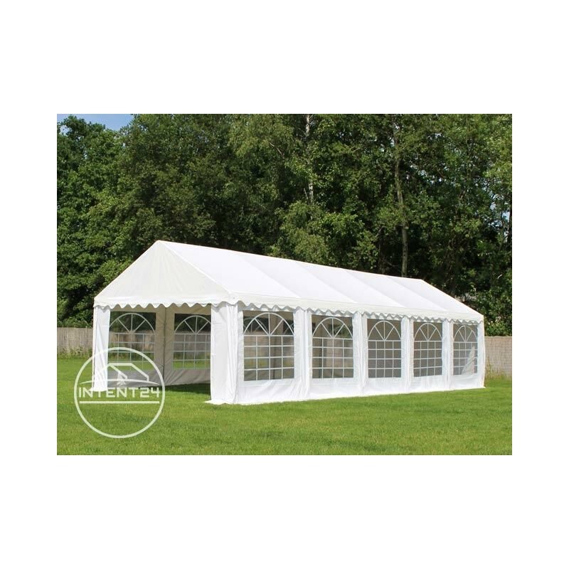 Tente de réception 4x8m, Blanc