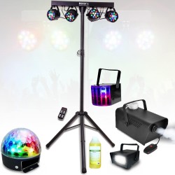 Pack Lumière / Machine à fumée